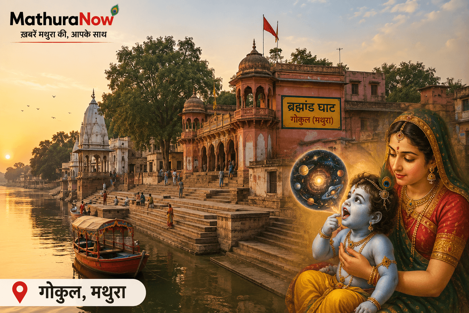 Brahmand Ghat, Gokul: The Sacred Place Where Mother Yashoda Witnessed the Universe