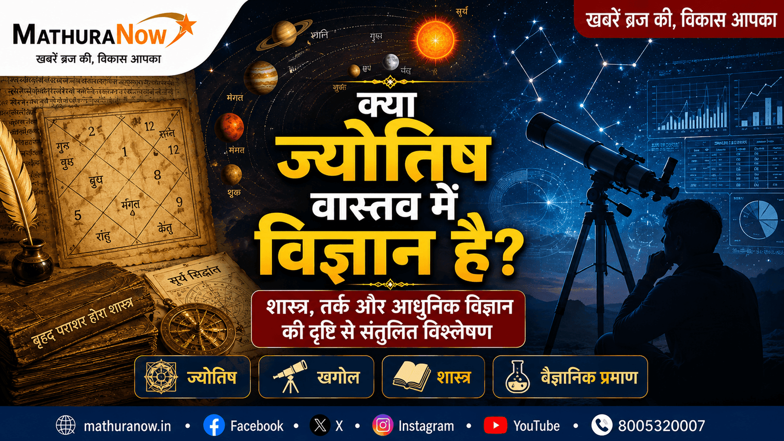 Is Astrology Really a Science? A Balanced View of Shastra and Science 1 Is Astrology Really a Science? A Balanced View of Shastra and Science