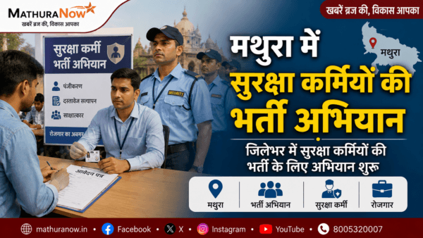 Mathura Launches District-Wide Recruitment Drive for Security Personnel