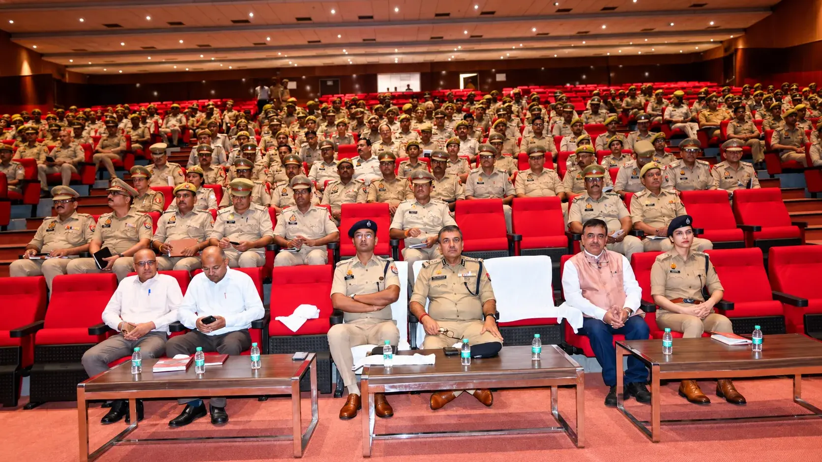 Cyber security workshop held in Mathura at Panchjanya Auditorium