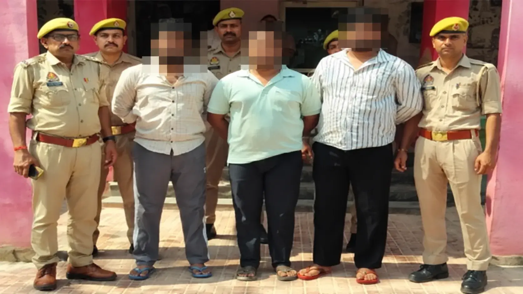 Mathura: Three Arrested for Firing and Vandalism Following Tree Dispute