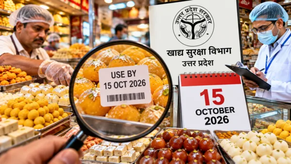 UP Food Safety Department Mandates Use By Dates for Open Sweets Starting October 15 2026