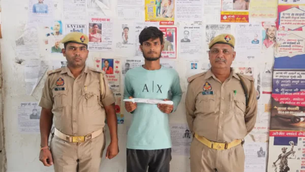 Vrindavan Police Arrest Habitual Offender With Illegal Knife