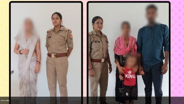 Mathura Police Mission Shakti Reunites Two Families Facing Separation