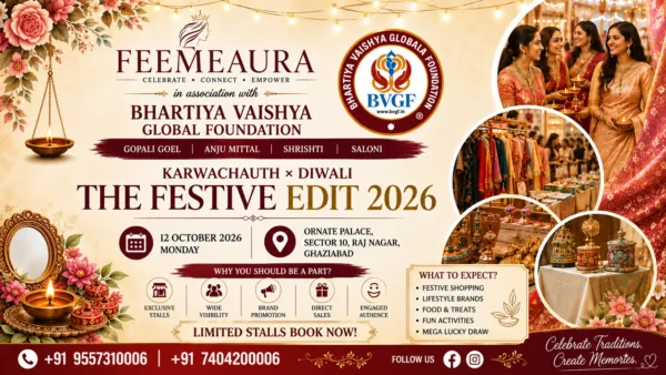 BVGF to Host The Festive Edit Exhibition 2026 for Karwa Chauth and Diwali