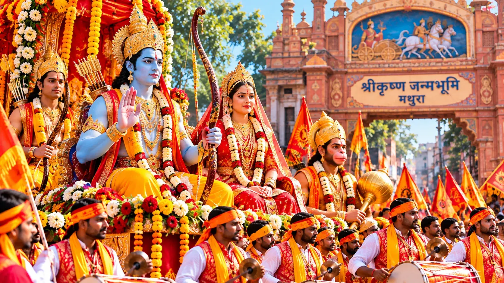 Mathura Ramlila Festival to Begin with Grand Ganesh Shobhayatra on Oct 3