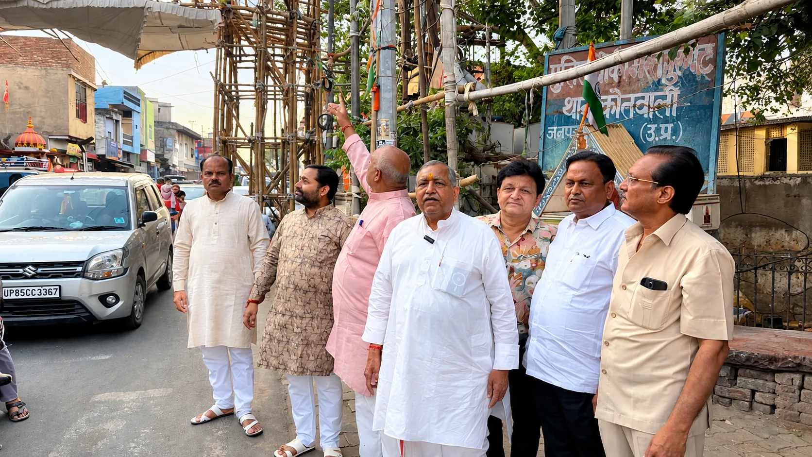 Mathura Ramlila Janakpuri is being constructed based on the design of the Sri Ramaswamy Mahal temple in Tamil Nadu.