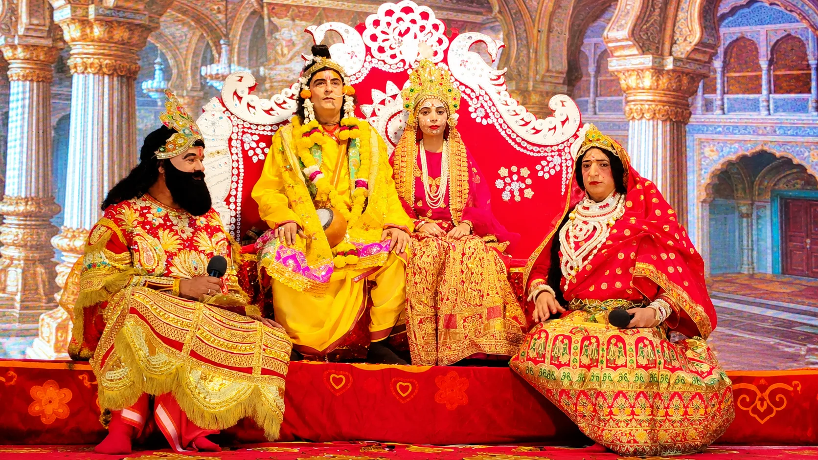 Shiv-Parvati Vivah Enacted at Shri Krishna Janmabhoomi – Mathura Ram Leela Mahotsav 2026